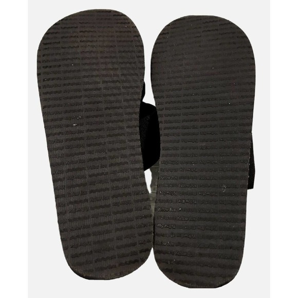 Yellow Box ~Woman 8.5 M~ Brown Flip Flops Wedge Jeweled Sandals 30189 NEW. - Picture 6 of 12